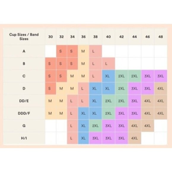 NEW Truekind Daily Comfort Wireless Shaper Bra Nude Size 2XL Shapermint 10022 - Picture 15 of 15